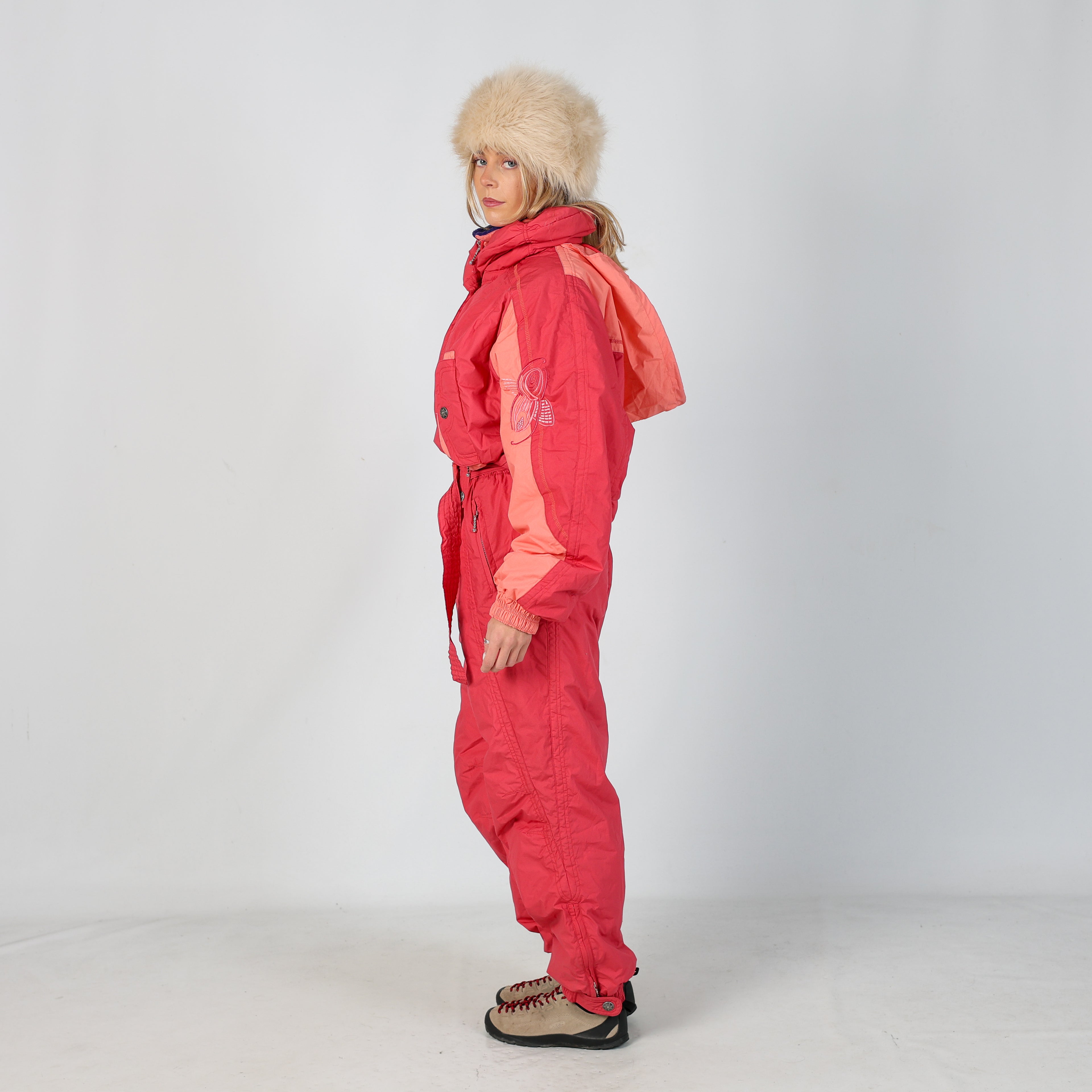 Coral 90s Diadora Ski Suit  (M)