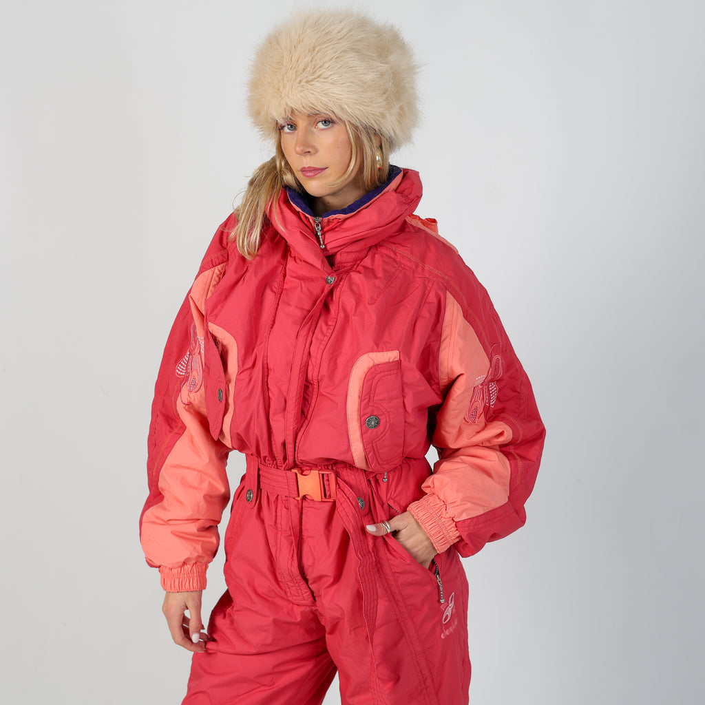 Coral 90s Diadora Ski Suit  (M)