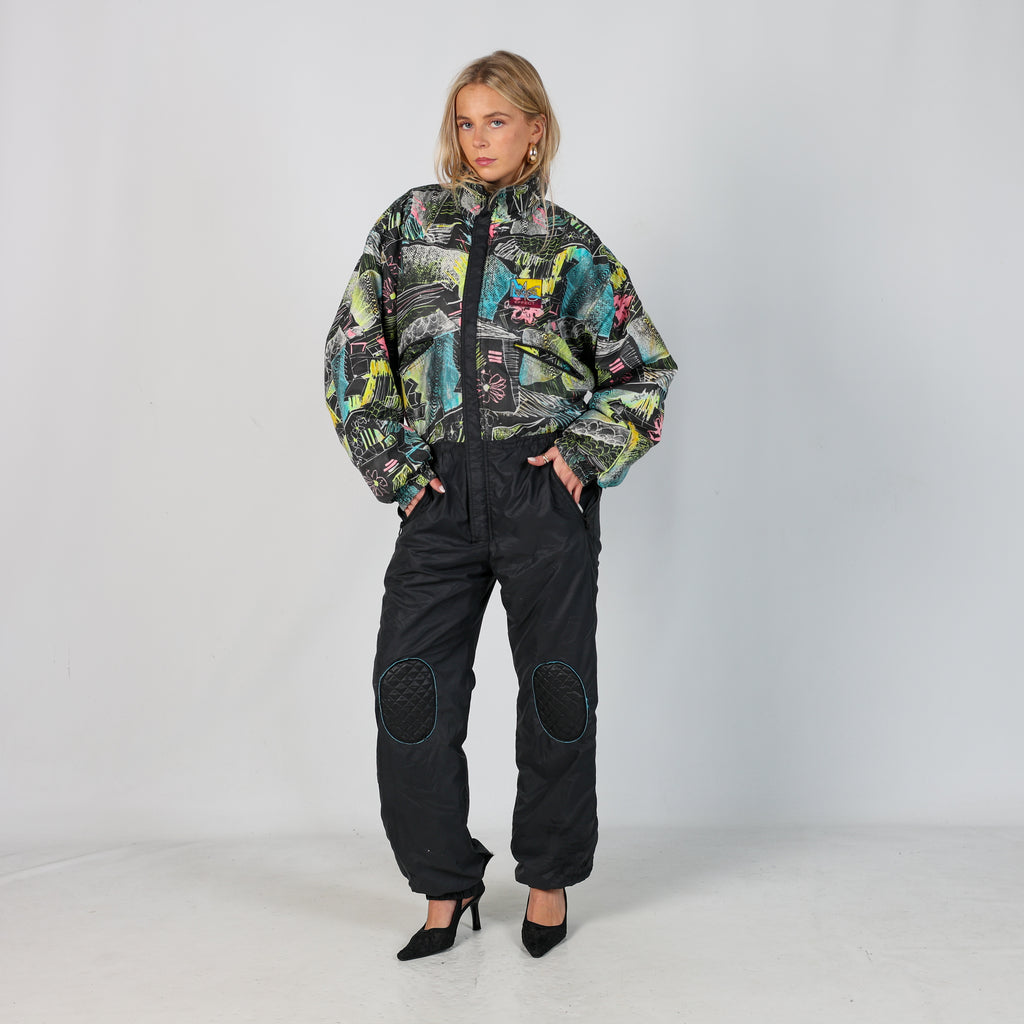 Black 90s MC Ross Ski Suit  (S)