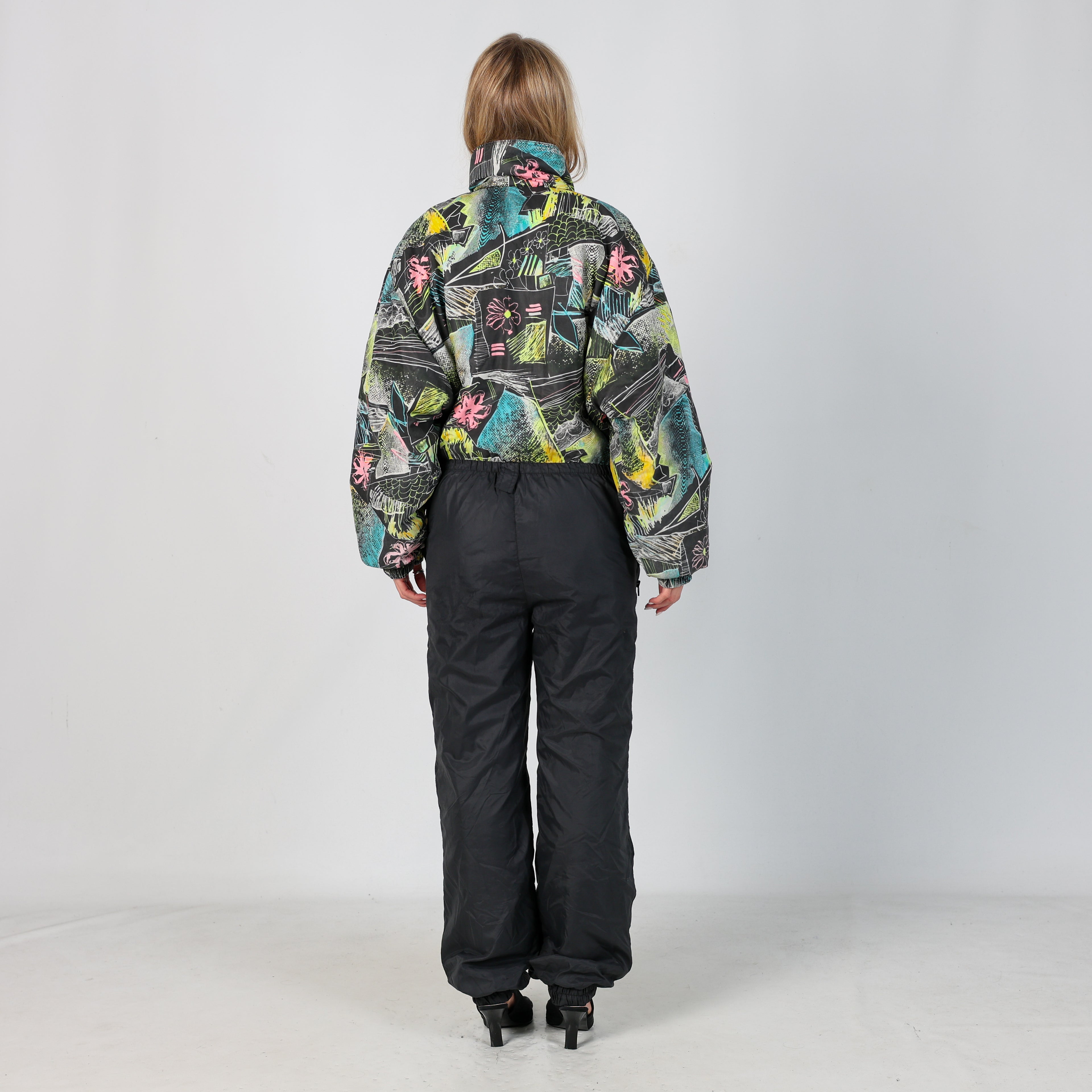 Black 90s MC Ross Ski Suit  (S)