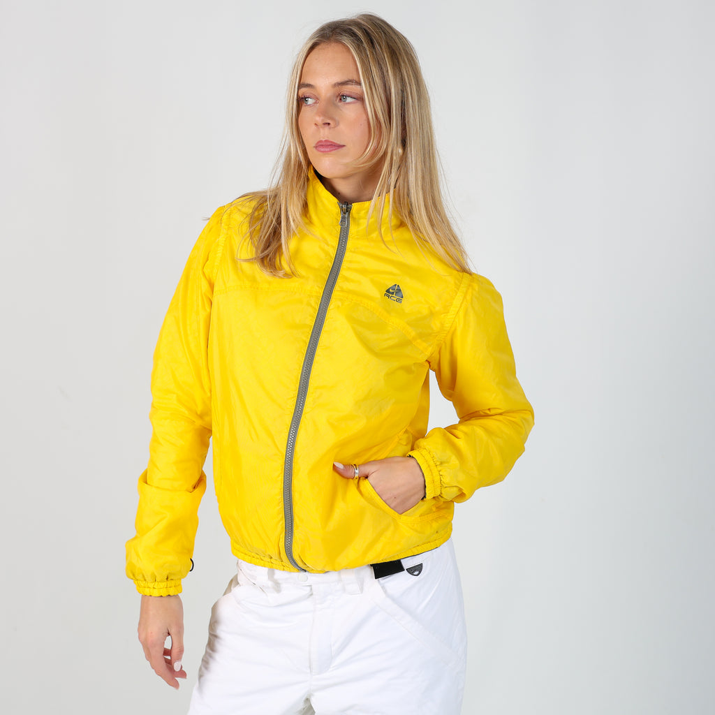 Yellow y2ks NIKE ACG Ski Jacket  (S)