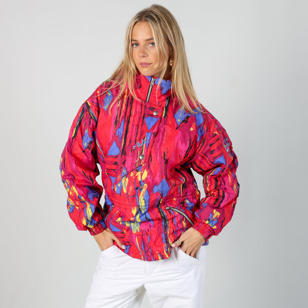 Pink 80s Fila Ski Jacket  (M)