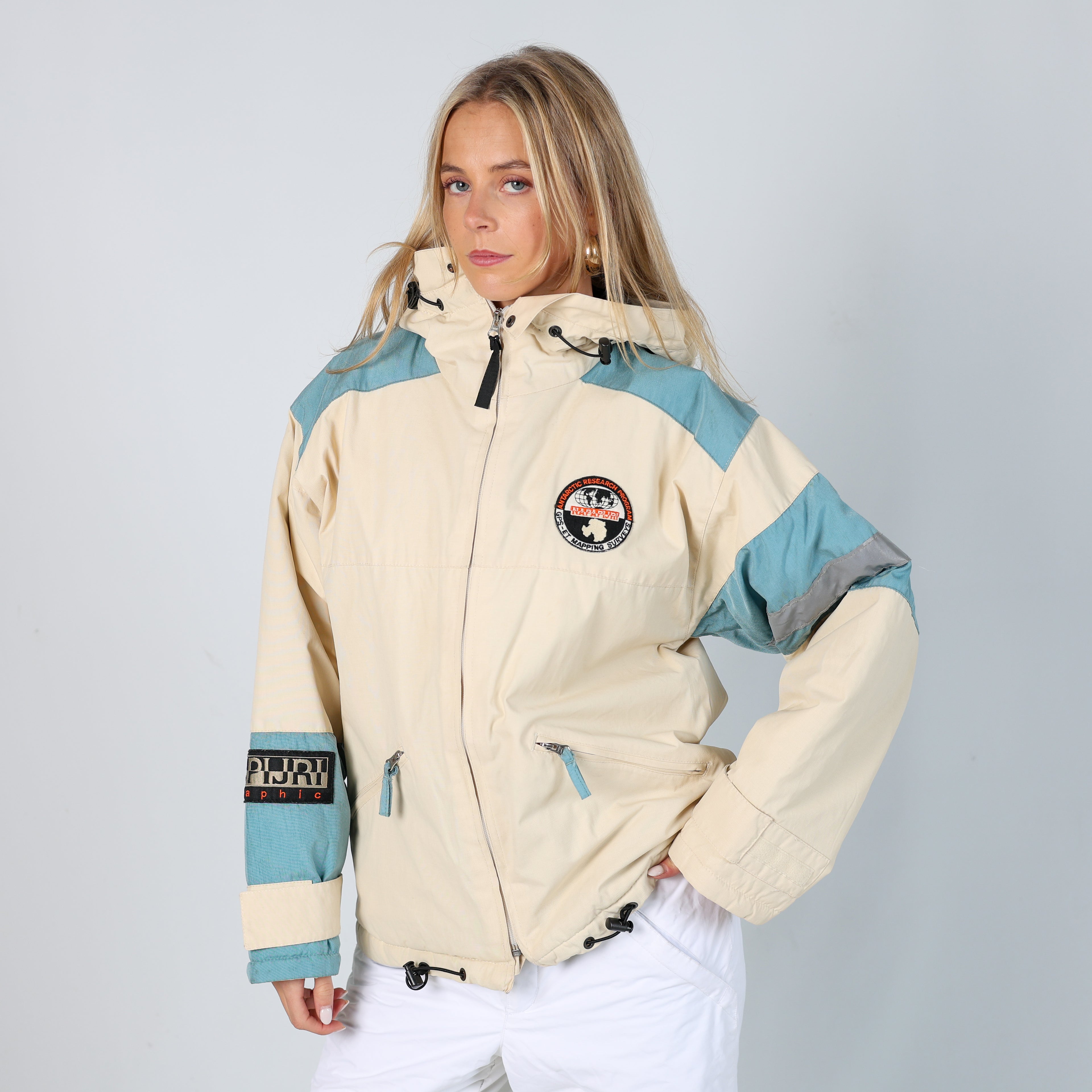 Cream y2ks Napapijri Ski Jacket  (S)