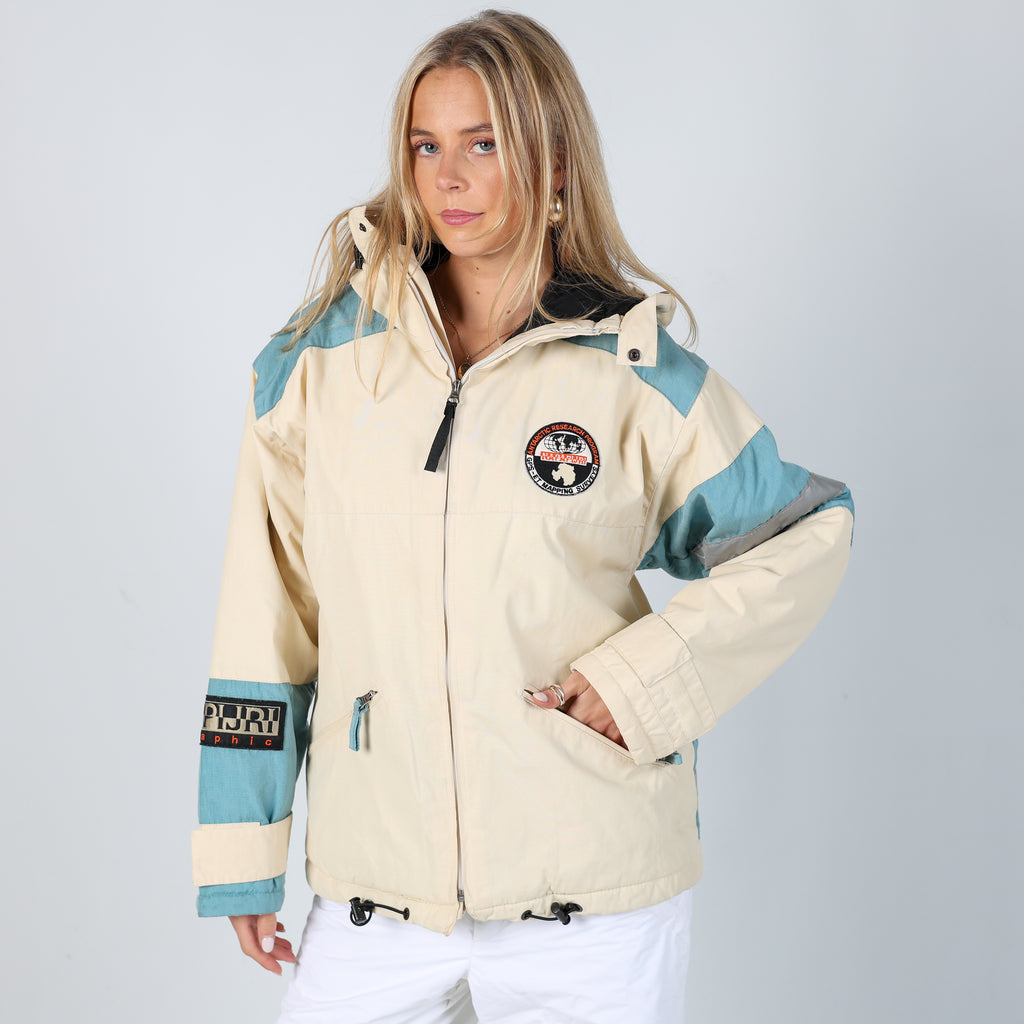 Cream y2ks Napapijri Ski Jacket  (S)