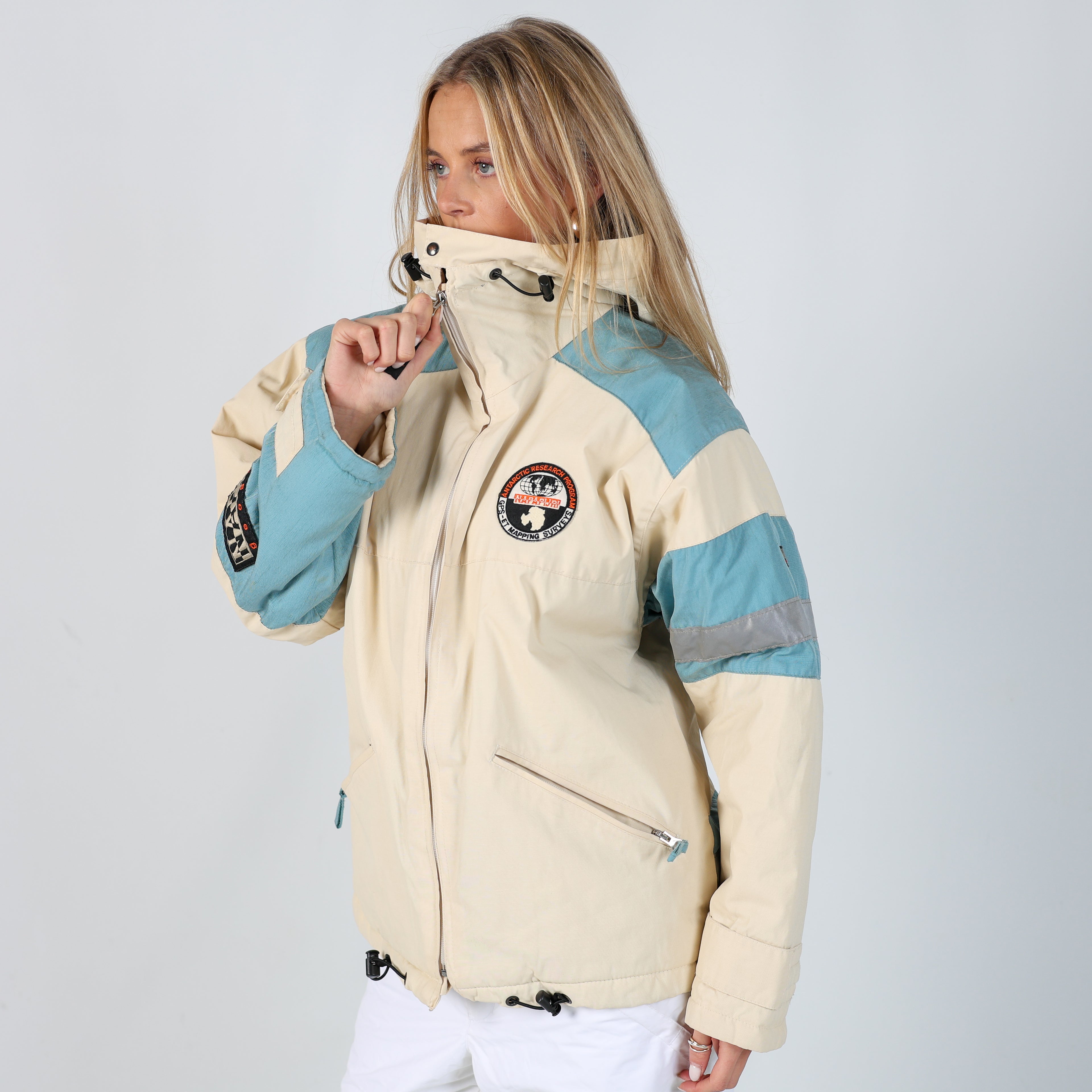 Cream y2ks Napapijri Ski Jacket  (S)