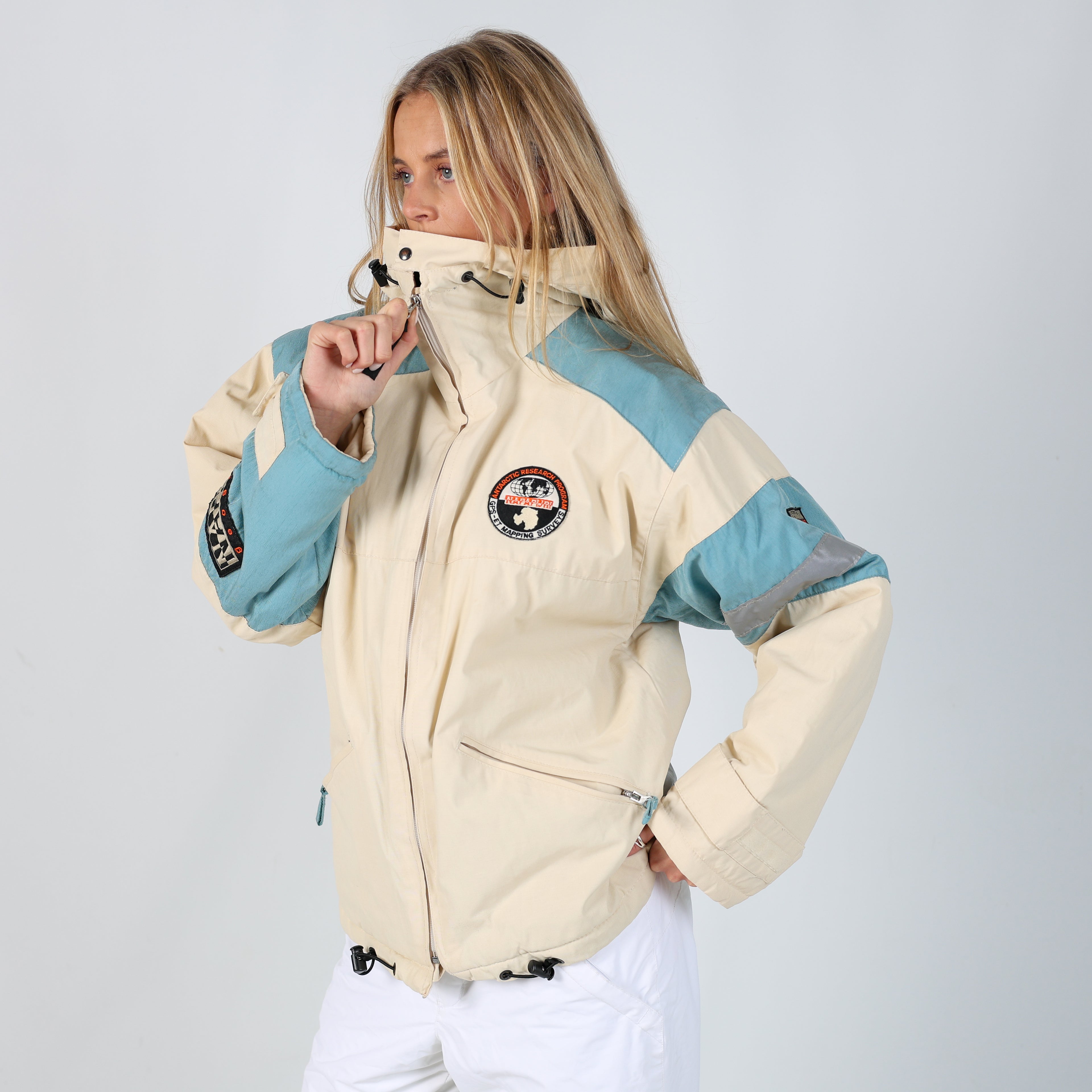 Cream y2ks Napapijri Ski Jacket  (S)