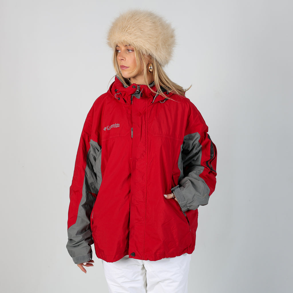 Red y2ks Columbia Ski Jacket  (L)