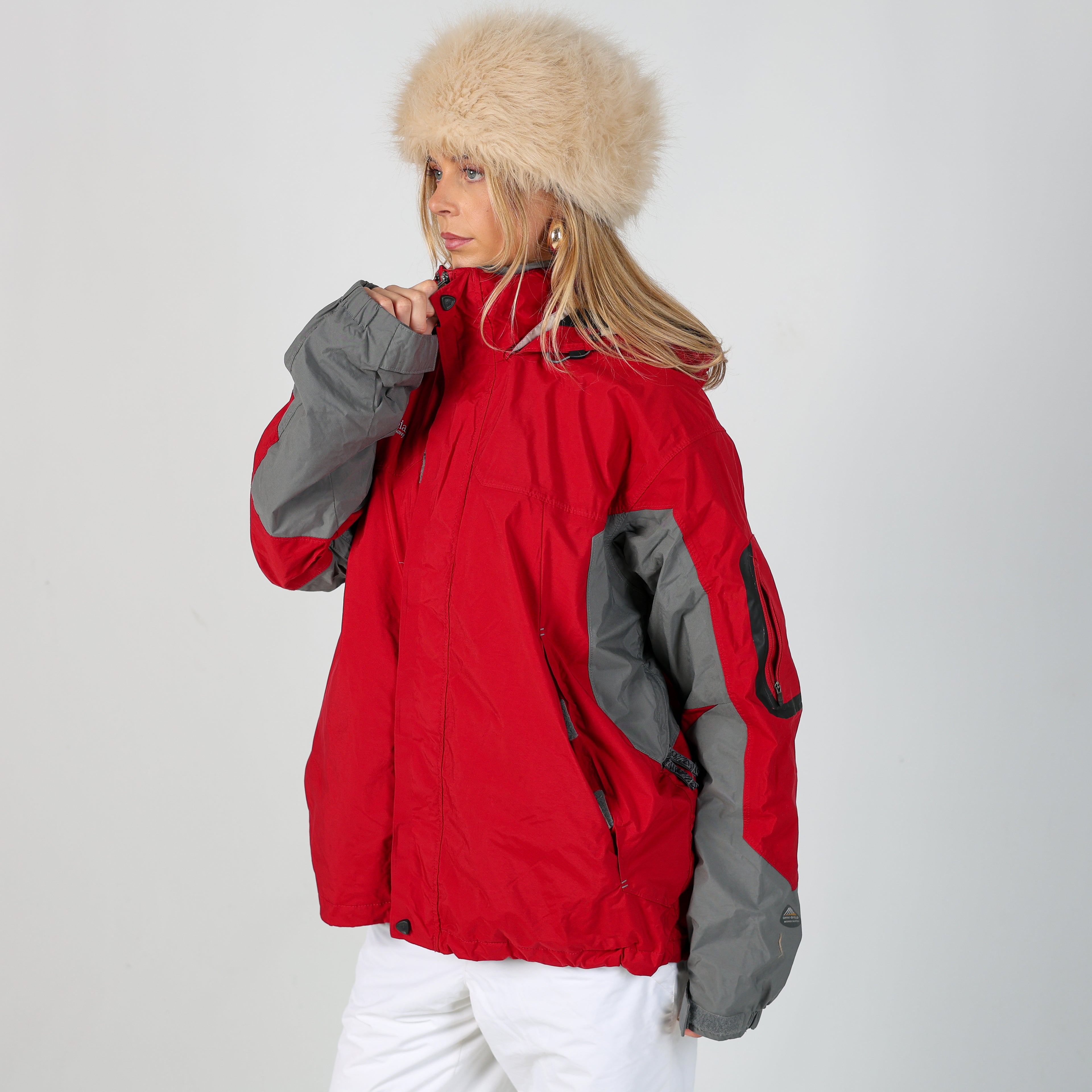 Red y2ks Columbia Ski Jacket  (L)