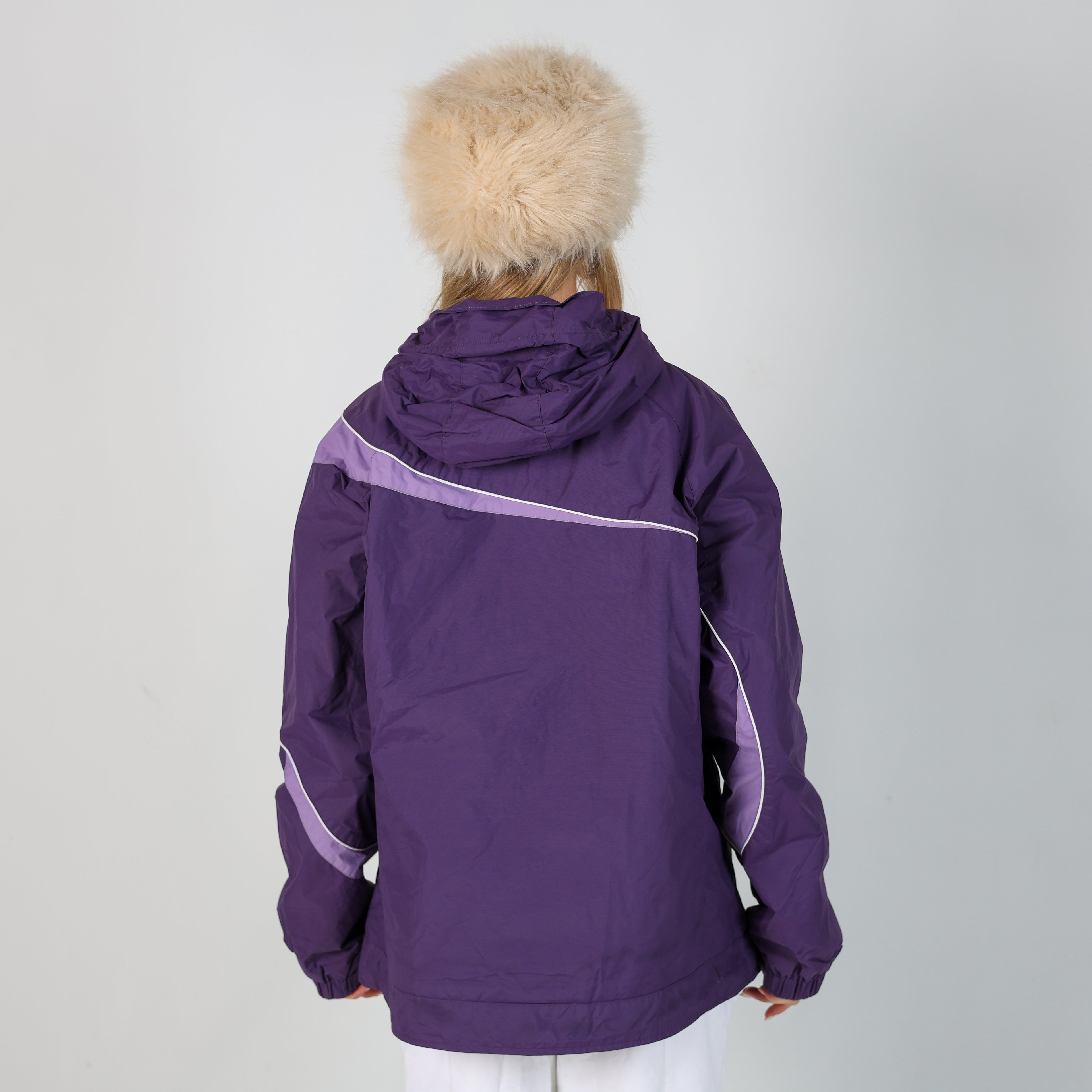 Purple y2ks Columbia Ski Jacket Fleece Lined (XL)