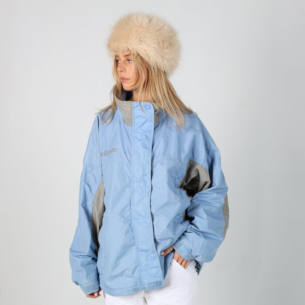 Light Blue y2ks Columbia Ski Jacket  (XL)