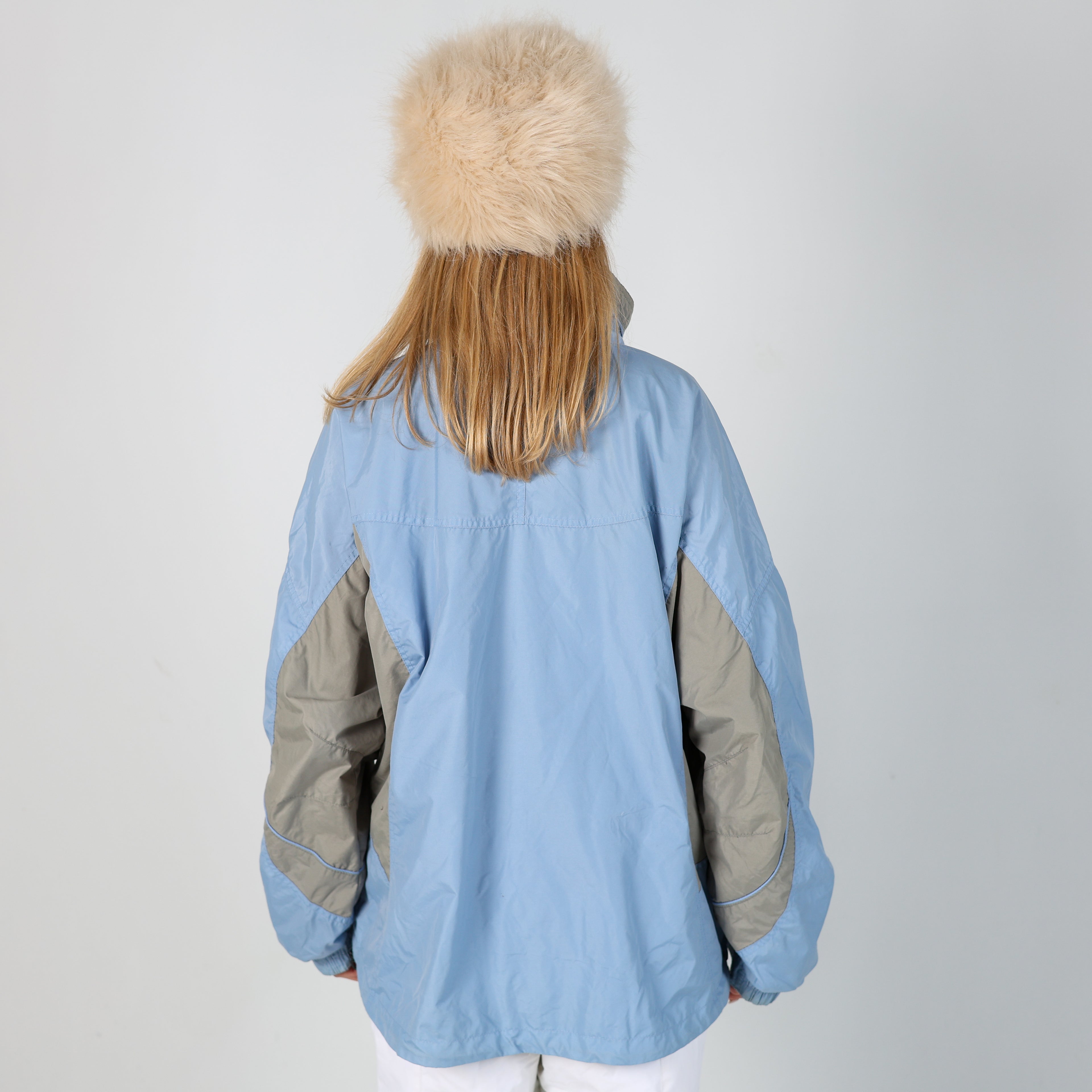 Light Blue y2ks Columbia Ski Jacket  (XL)