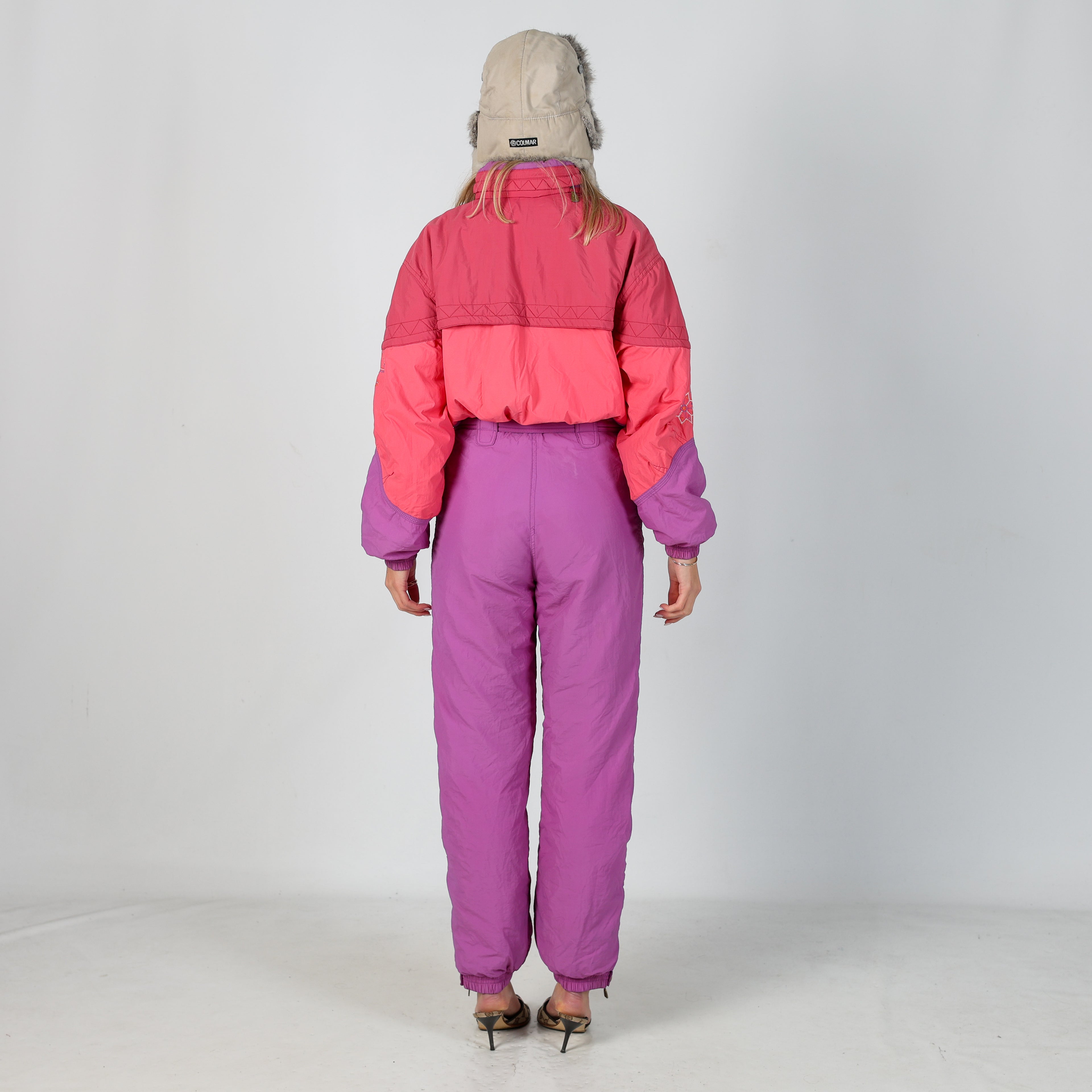 Purple 90s Diadora Ski Suit  (S)