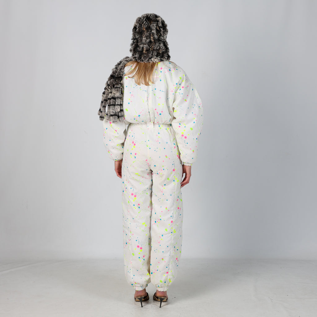 Ivory 80s Cis Sportwear Ski Suit  (XS)