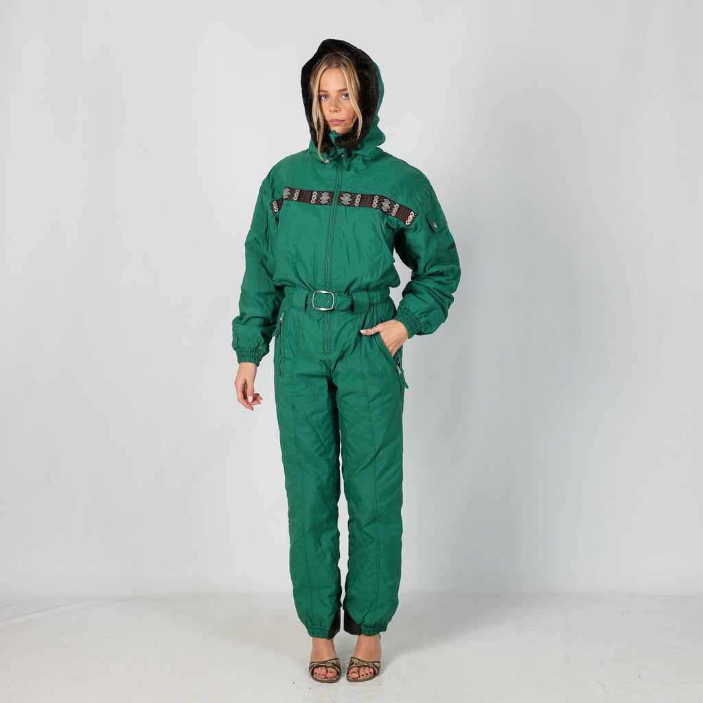 Dark Green y2ks Ciesse Piumini Ski Suit  (S)