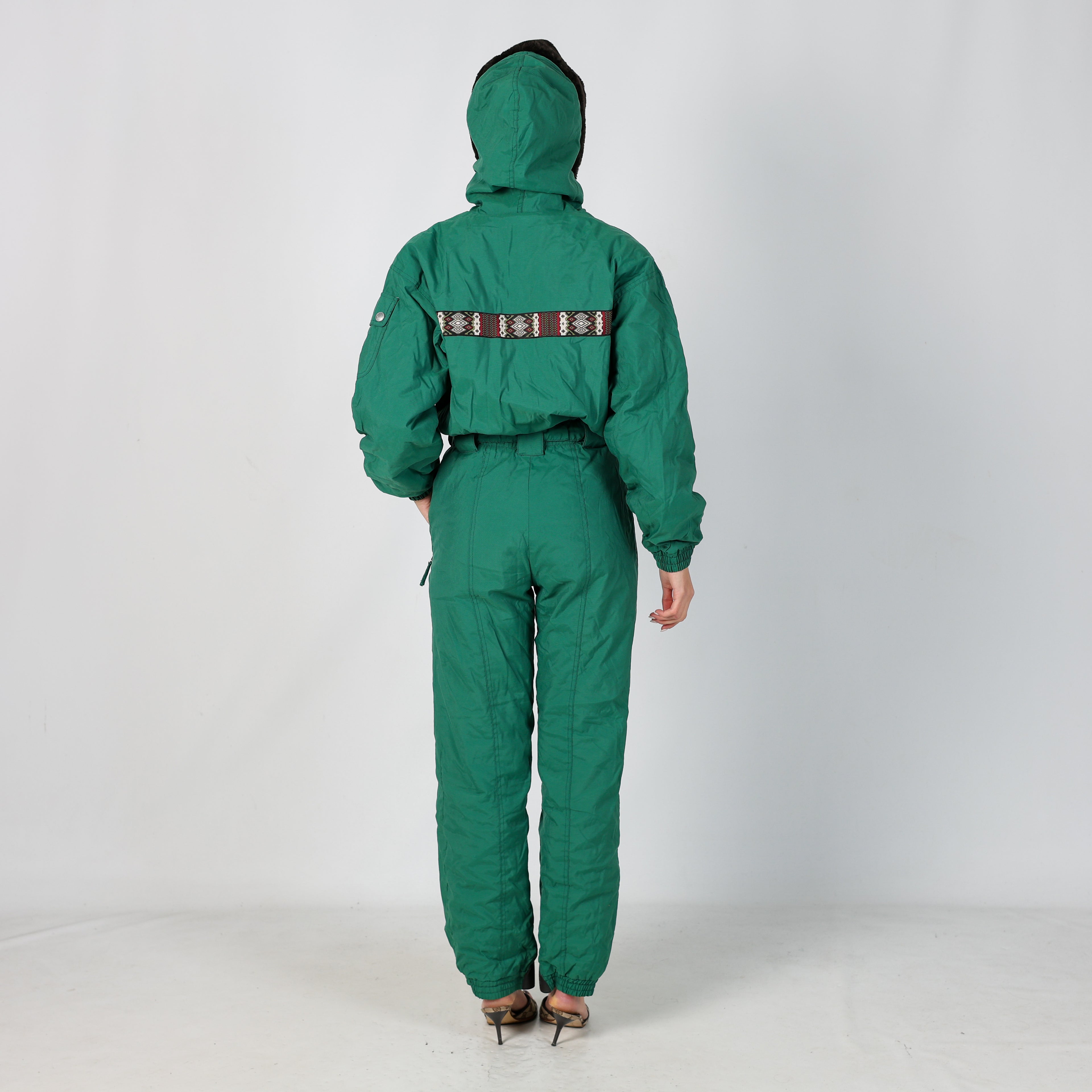 Dark Green y2ks Ciesse Piumini Ski Suit  (S)