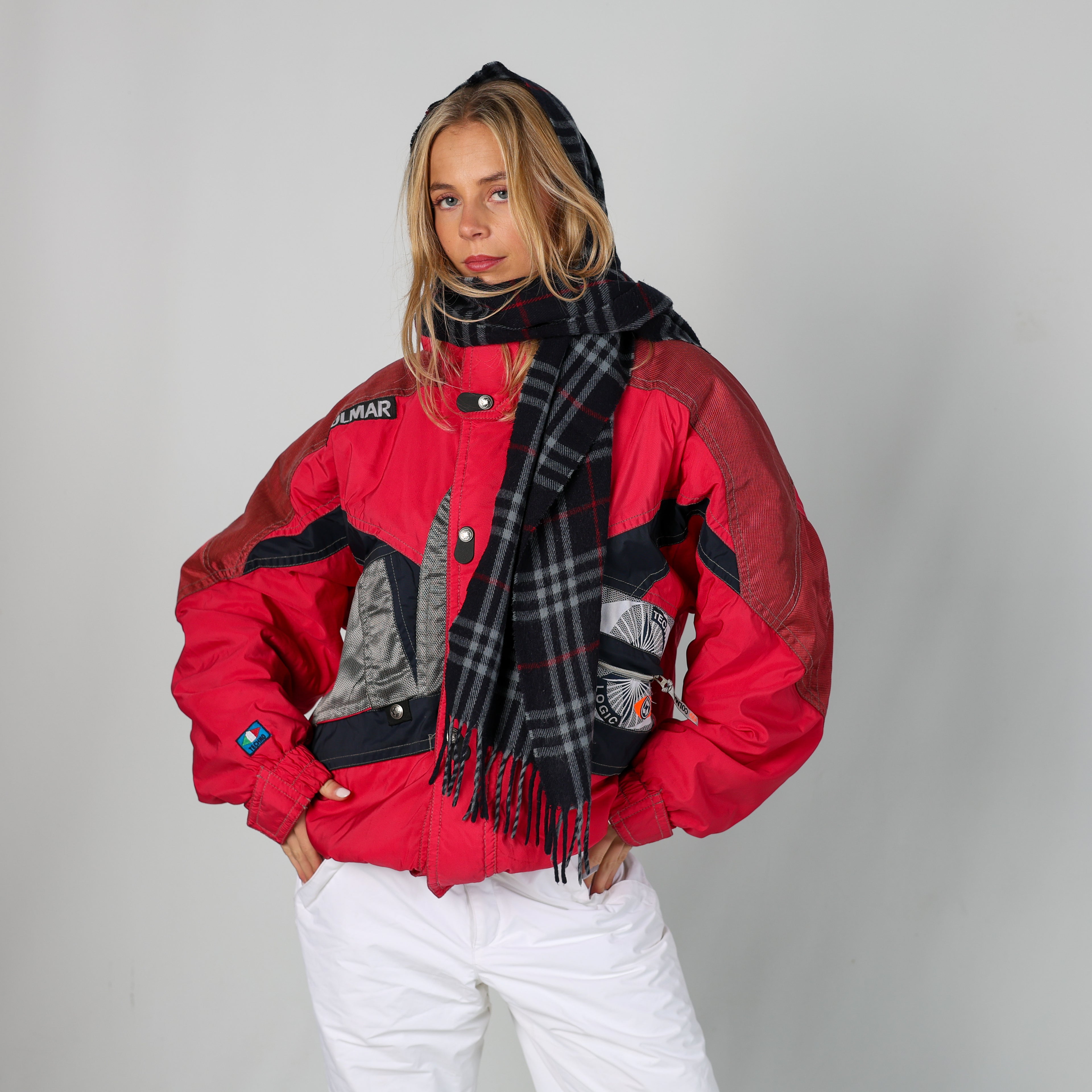 Red 90s Colmar Ski Jacket  (XL)