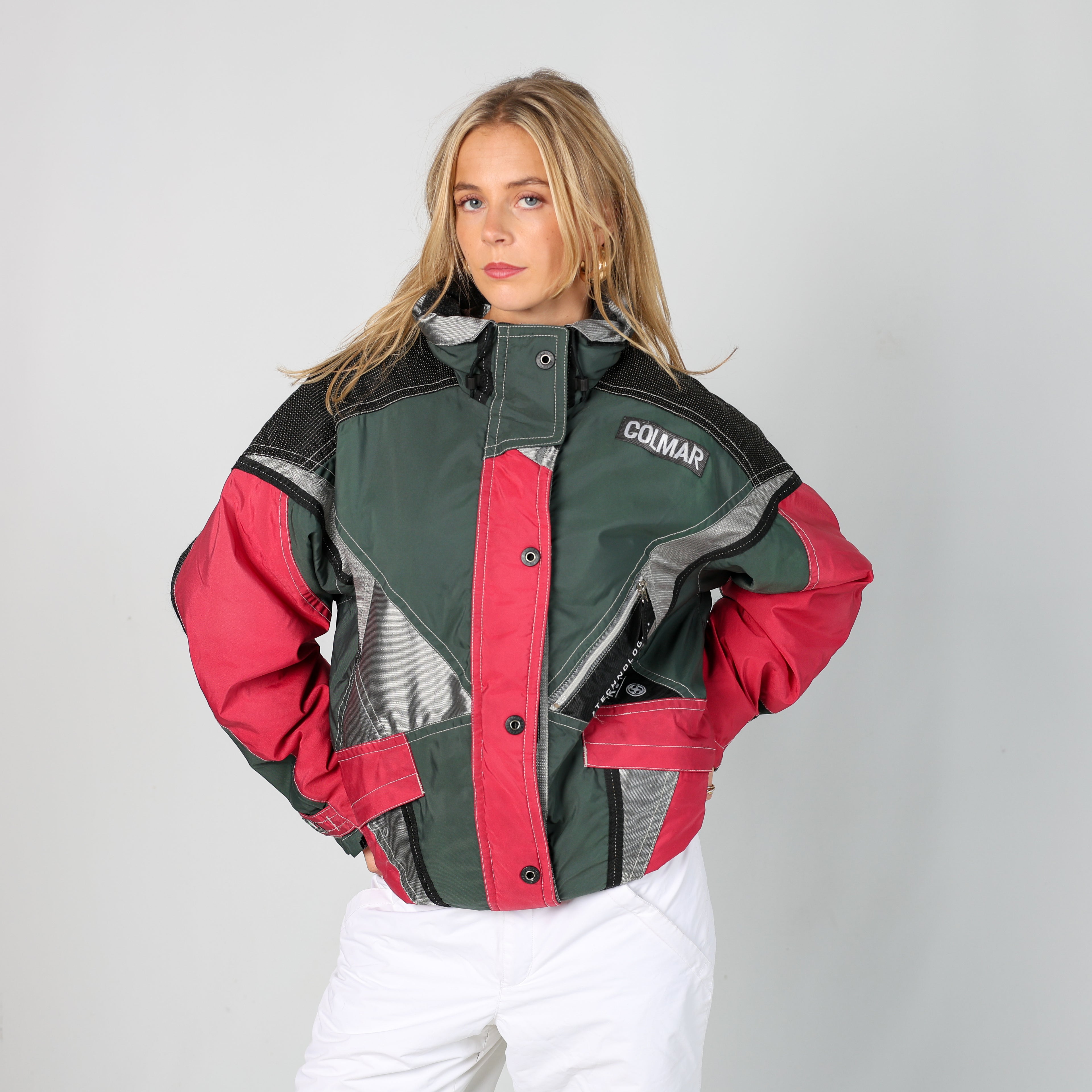 Red 90s Colmar Ski Jacket  (M)