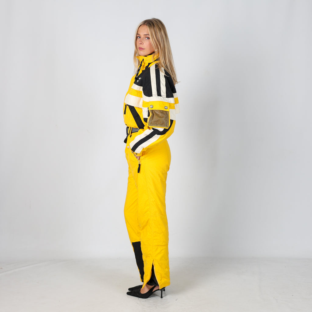 Yellow y2ks Nordica Ski Suit  (S)