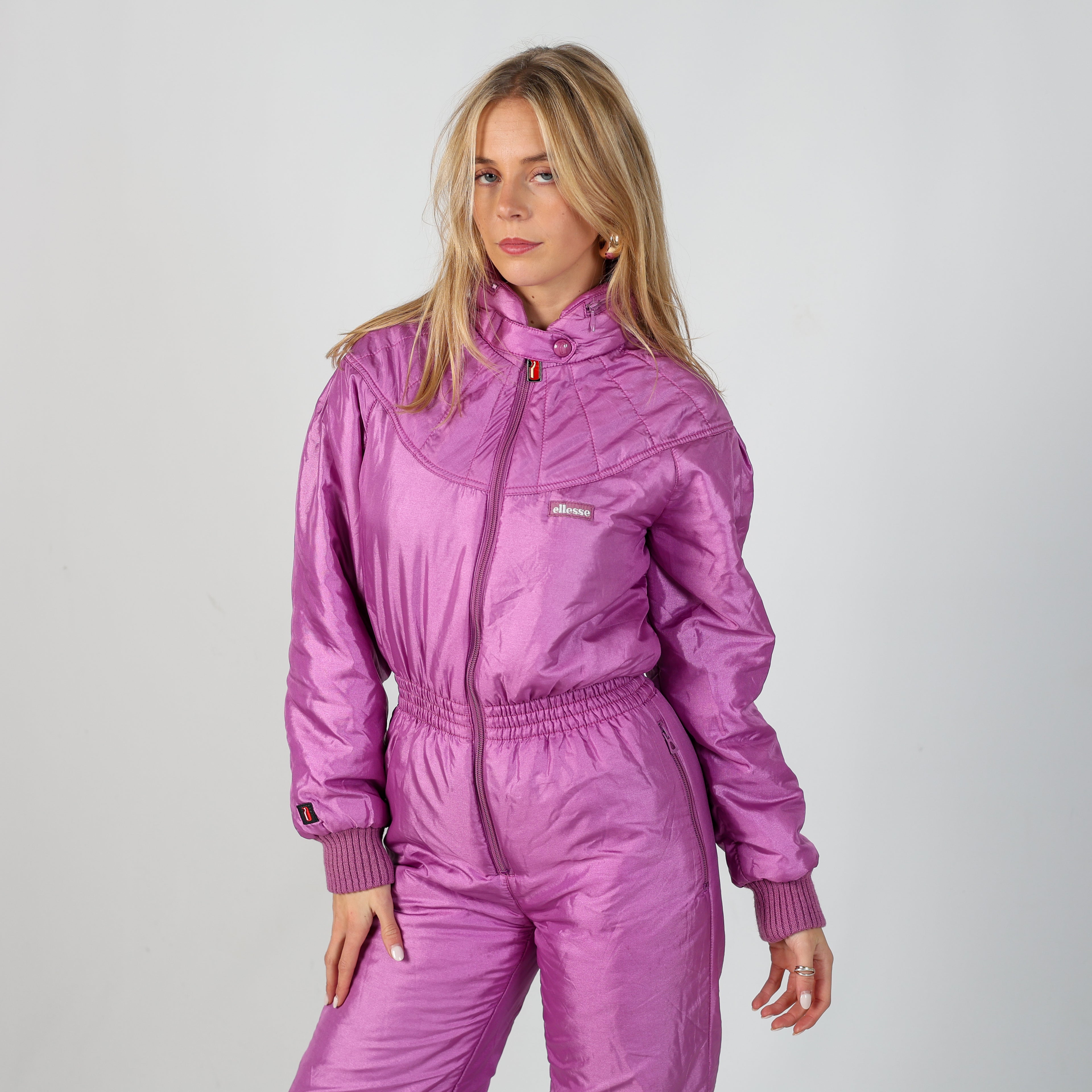 Pink 90s Ellesse Ski Suit  (S)