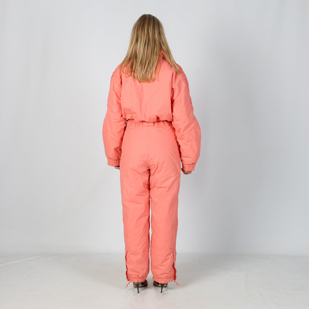 Baby Pink 80s Diadora Ski Suit  (S)