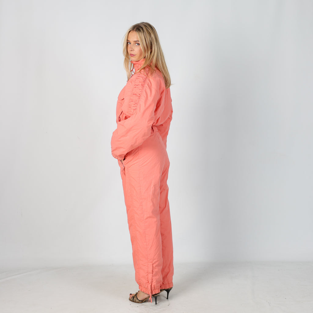 Baby Pink 80s Diadora Ski Suit  (S)