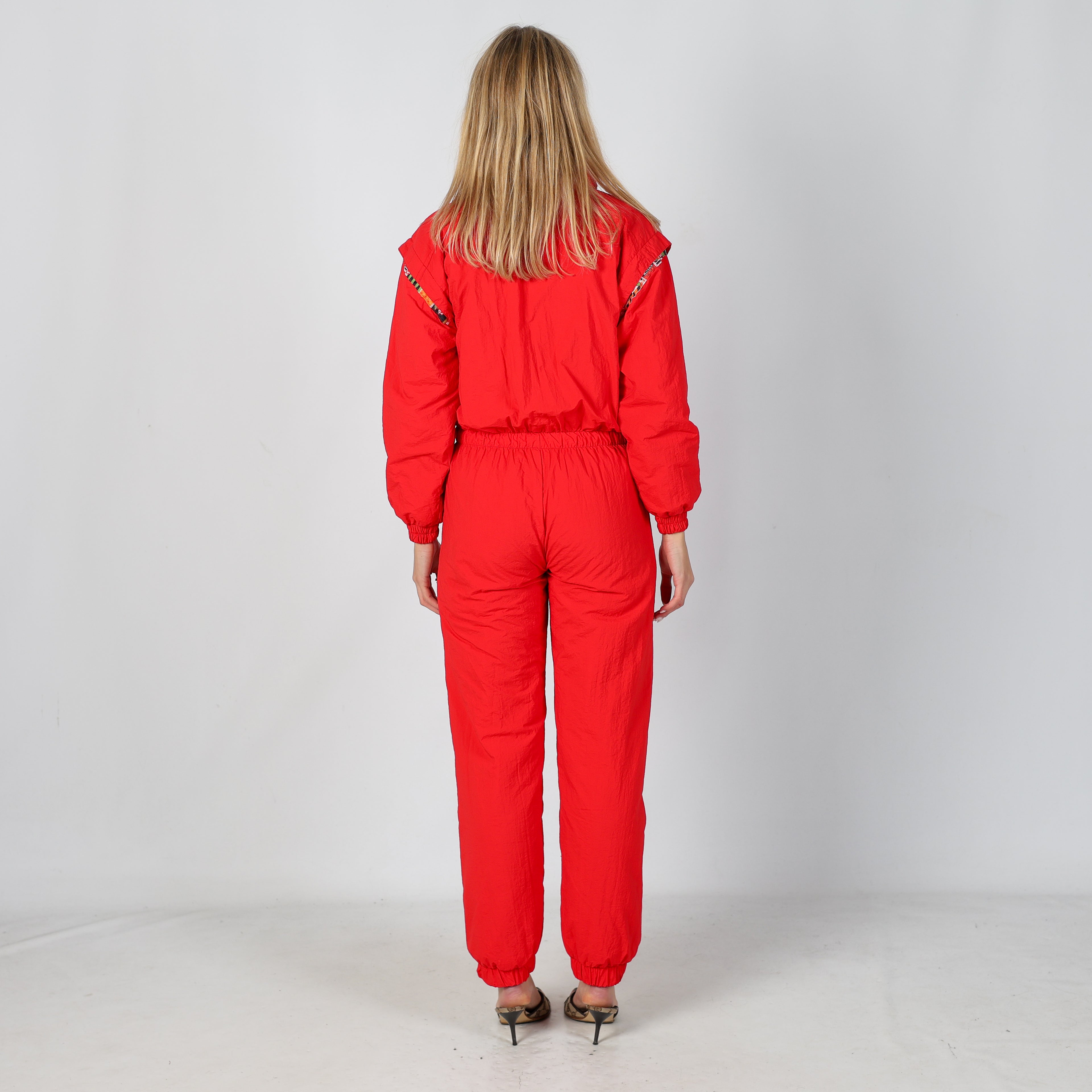 Red 90s Colmar Ski Suit  (S)