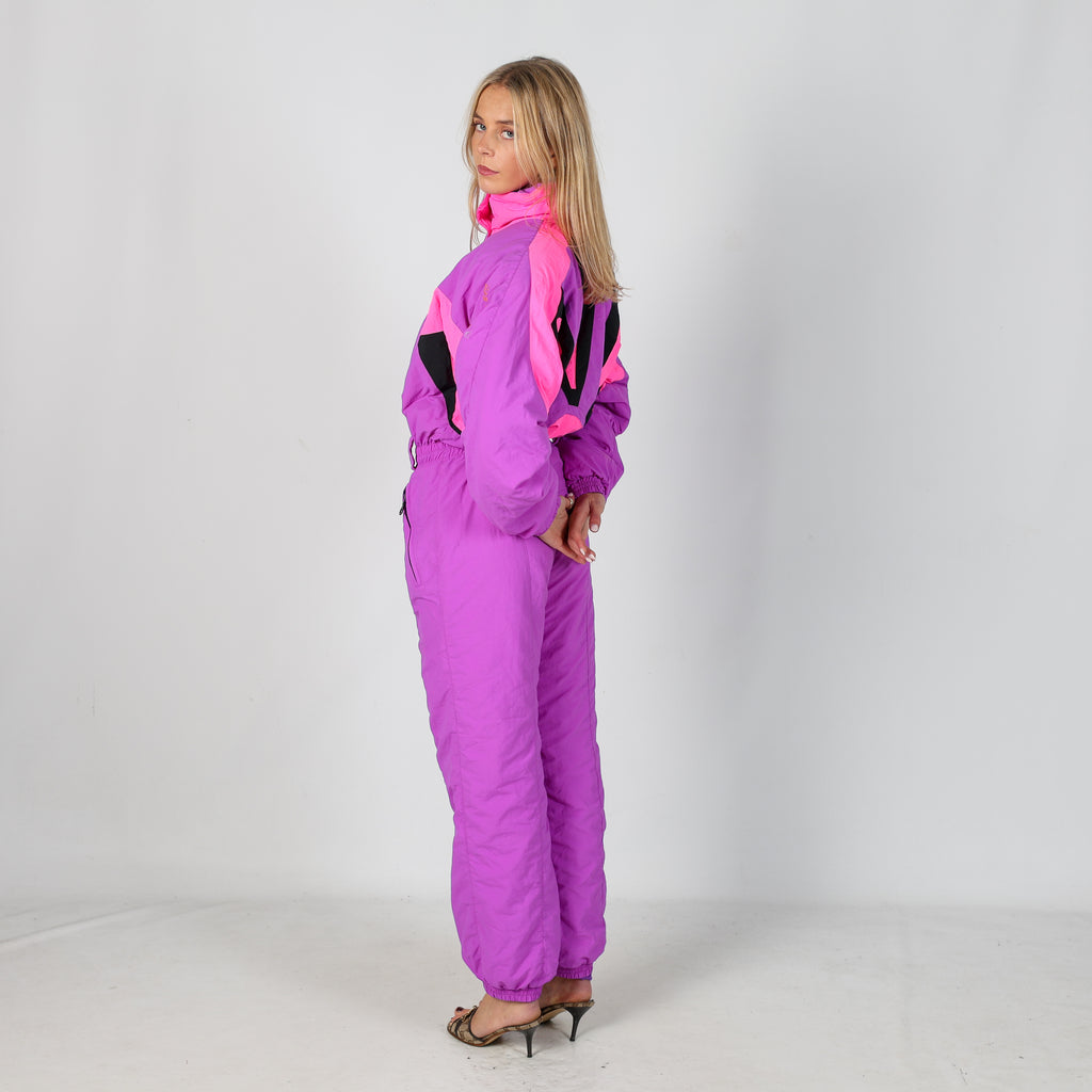 Purple 80s MC Ross Ski Suit  (S)