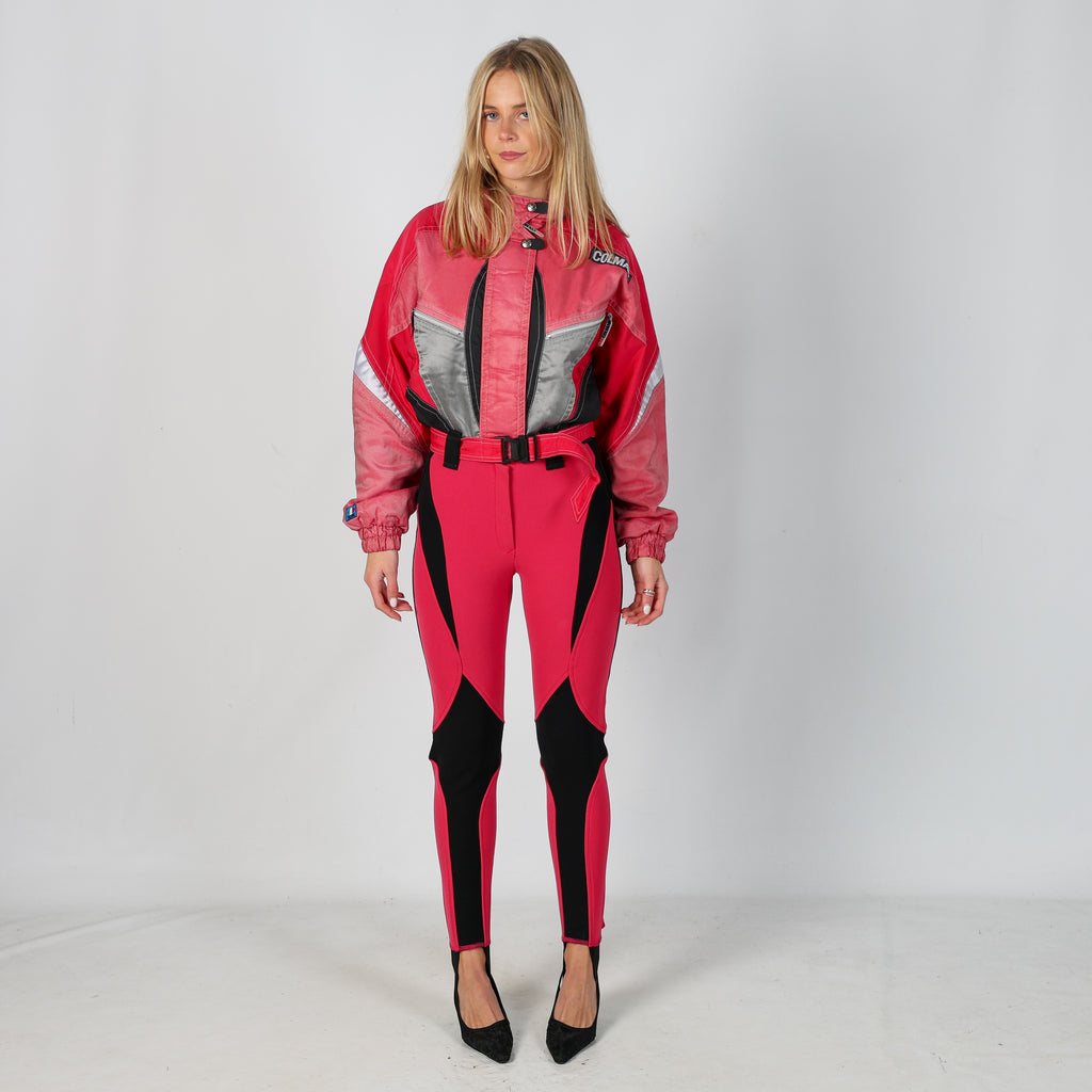 Red 90s Colmar Ski Suit  (XS)