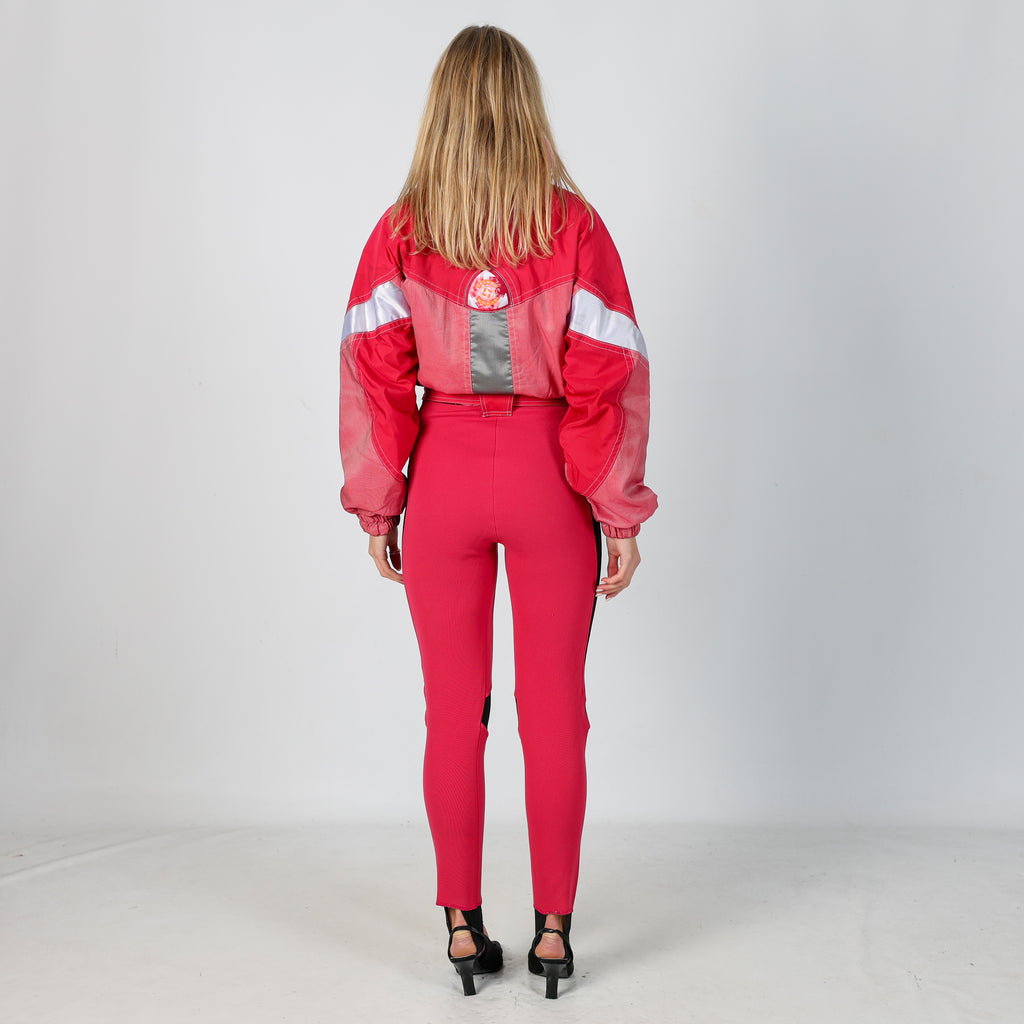 Red 90s Colmar Ski Suit  (XS)