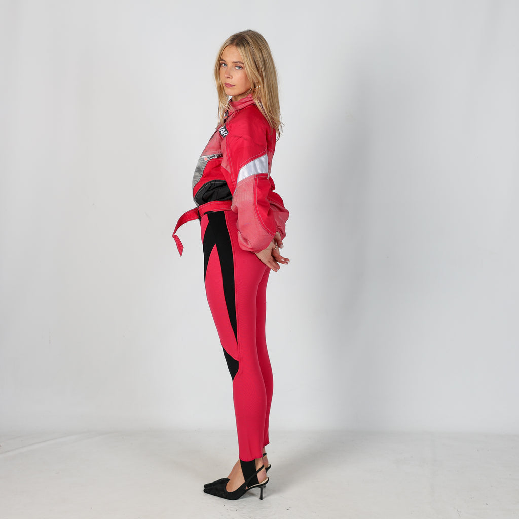 Red 90s Colmar Ski Suit  (XS)