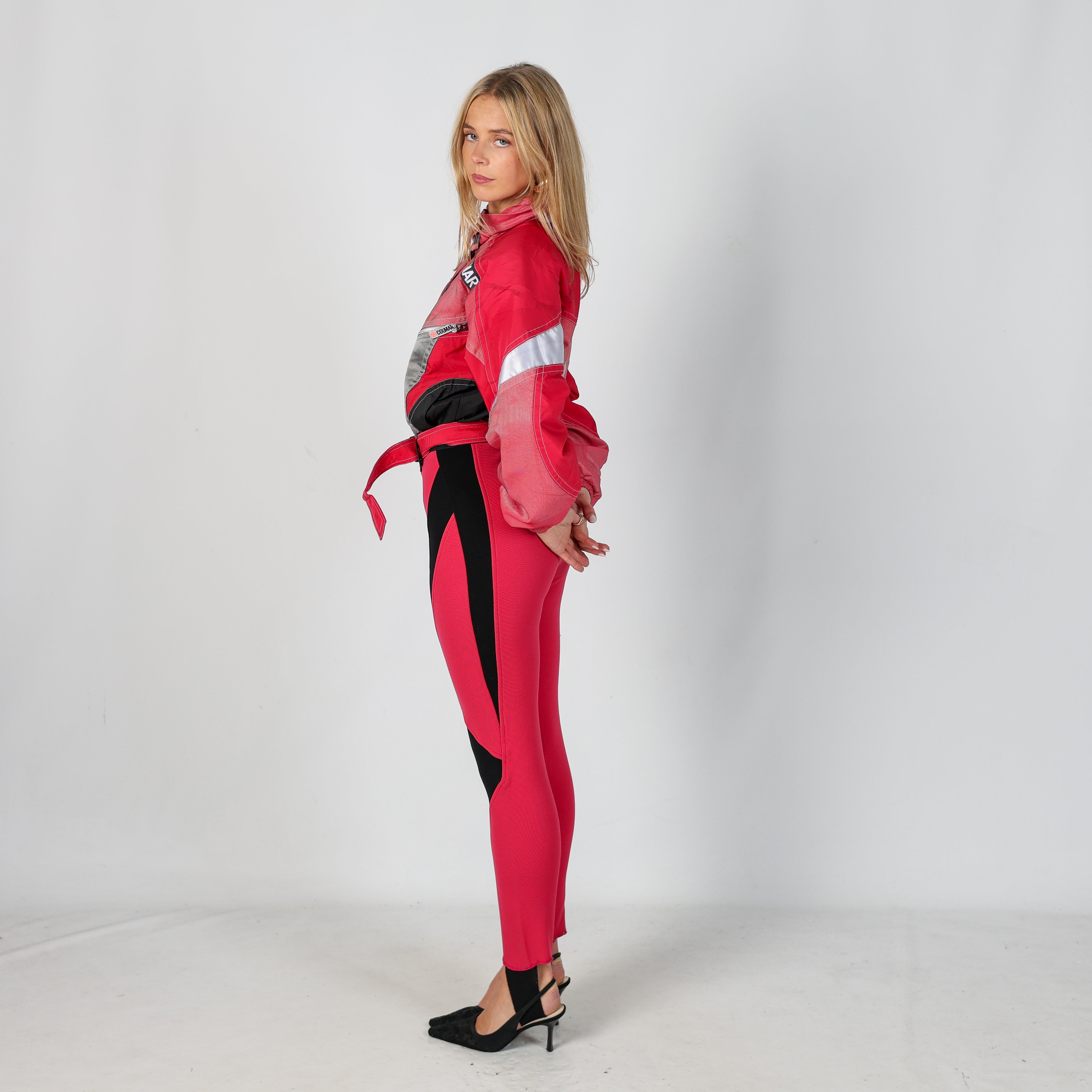 Red 90s Colmar Ski Suit  (XS)
