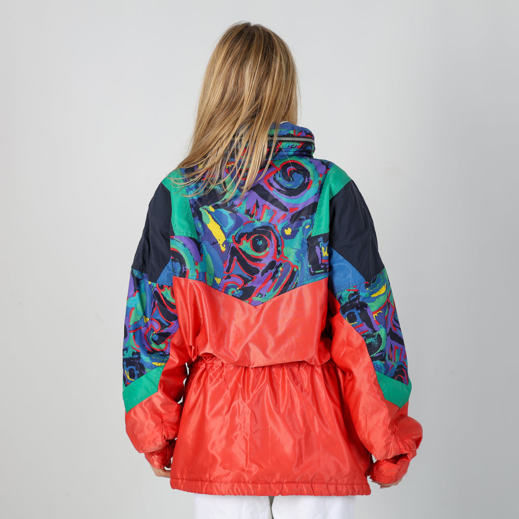 Red 80s Fila Ski Jacket  (M)