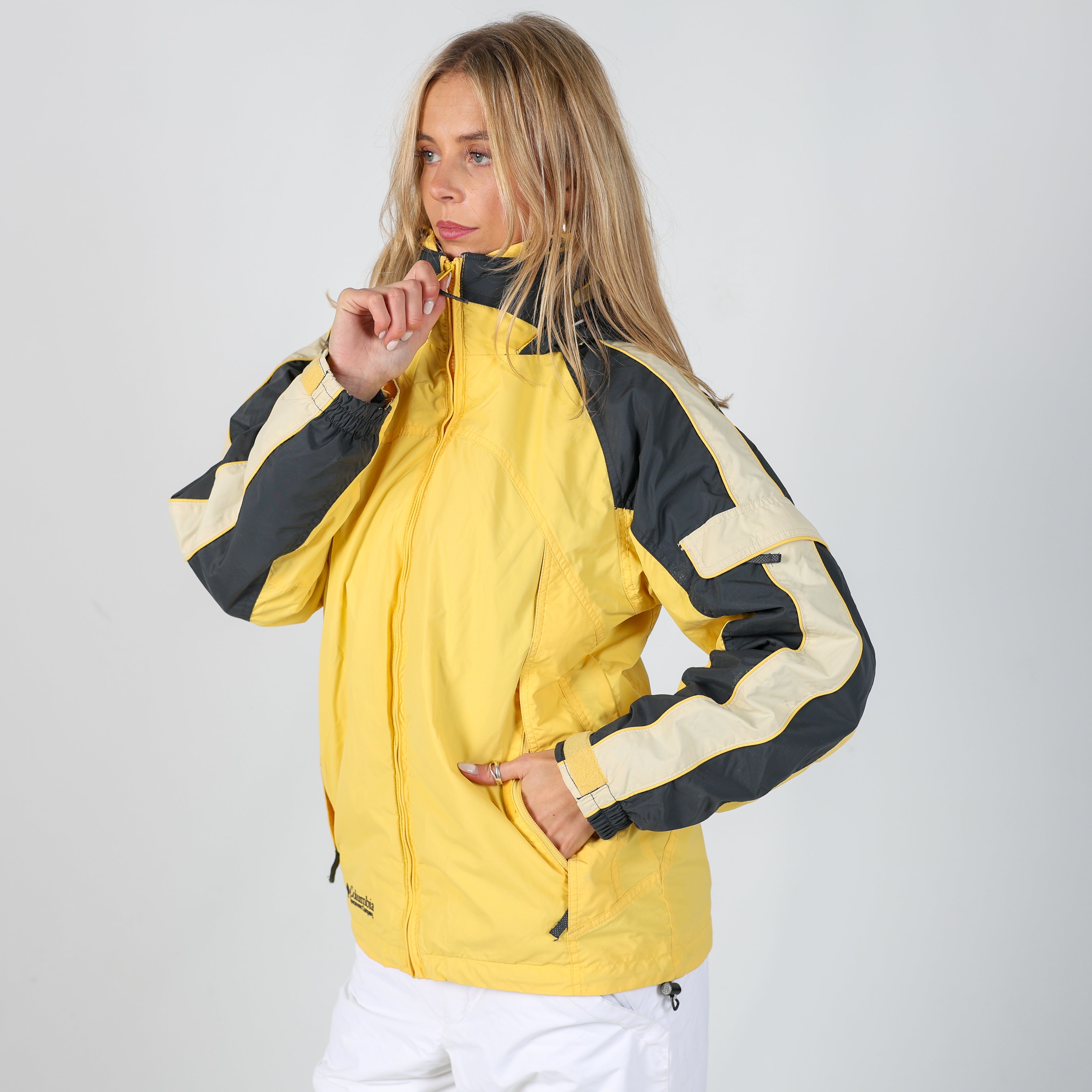 Yellow y2ks Columbia Ski Jacket  (S)