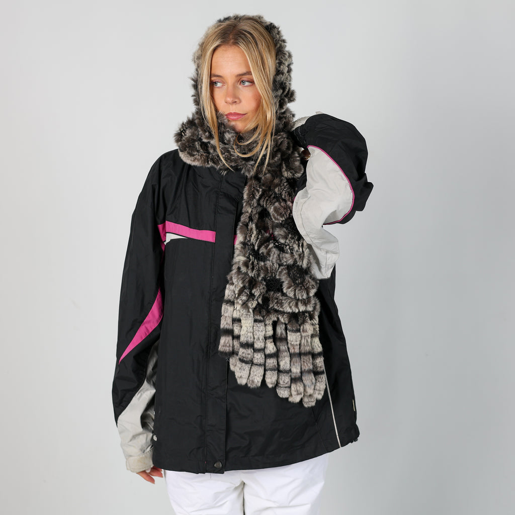 Black y2ks Columbia Ski Jacket  (XL)