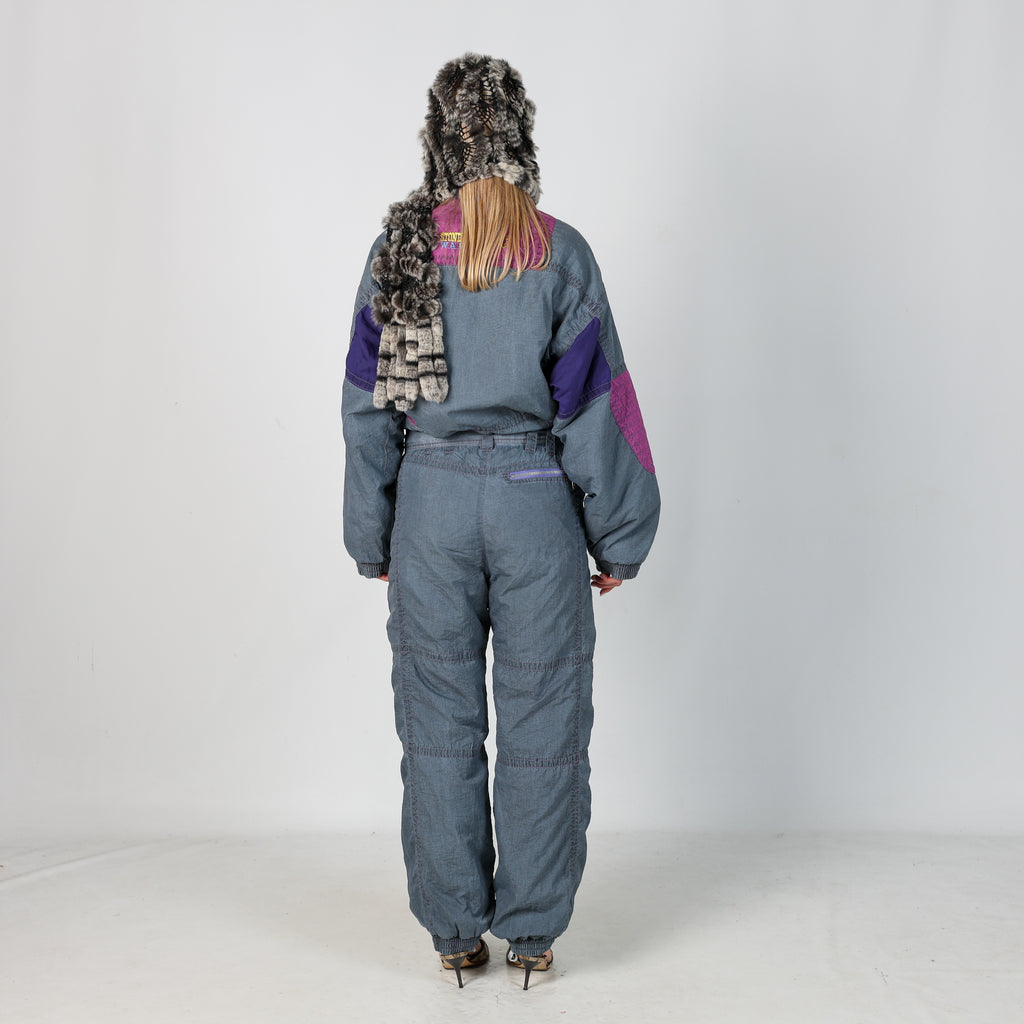 Grey 80s Elho Ski Suit  (M)