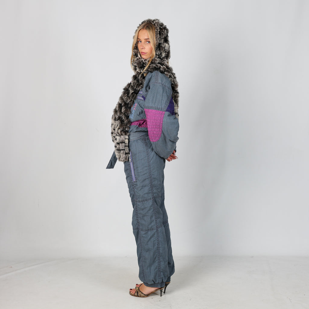 Grey 80s Elho Ski Suit  (M)