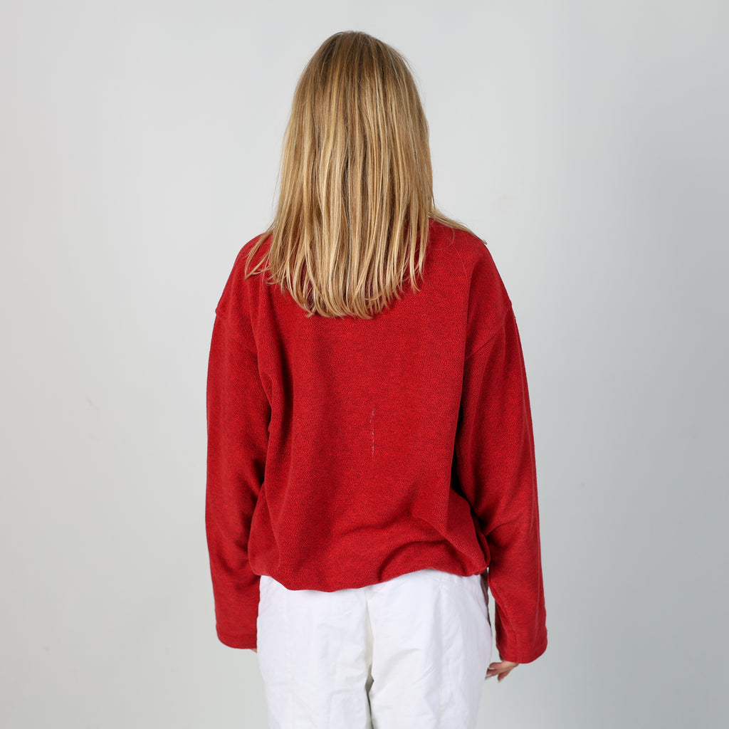 Red 90s Rodrigo Ski Fleece  (M)