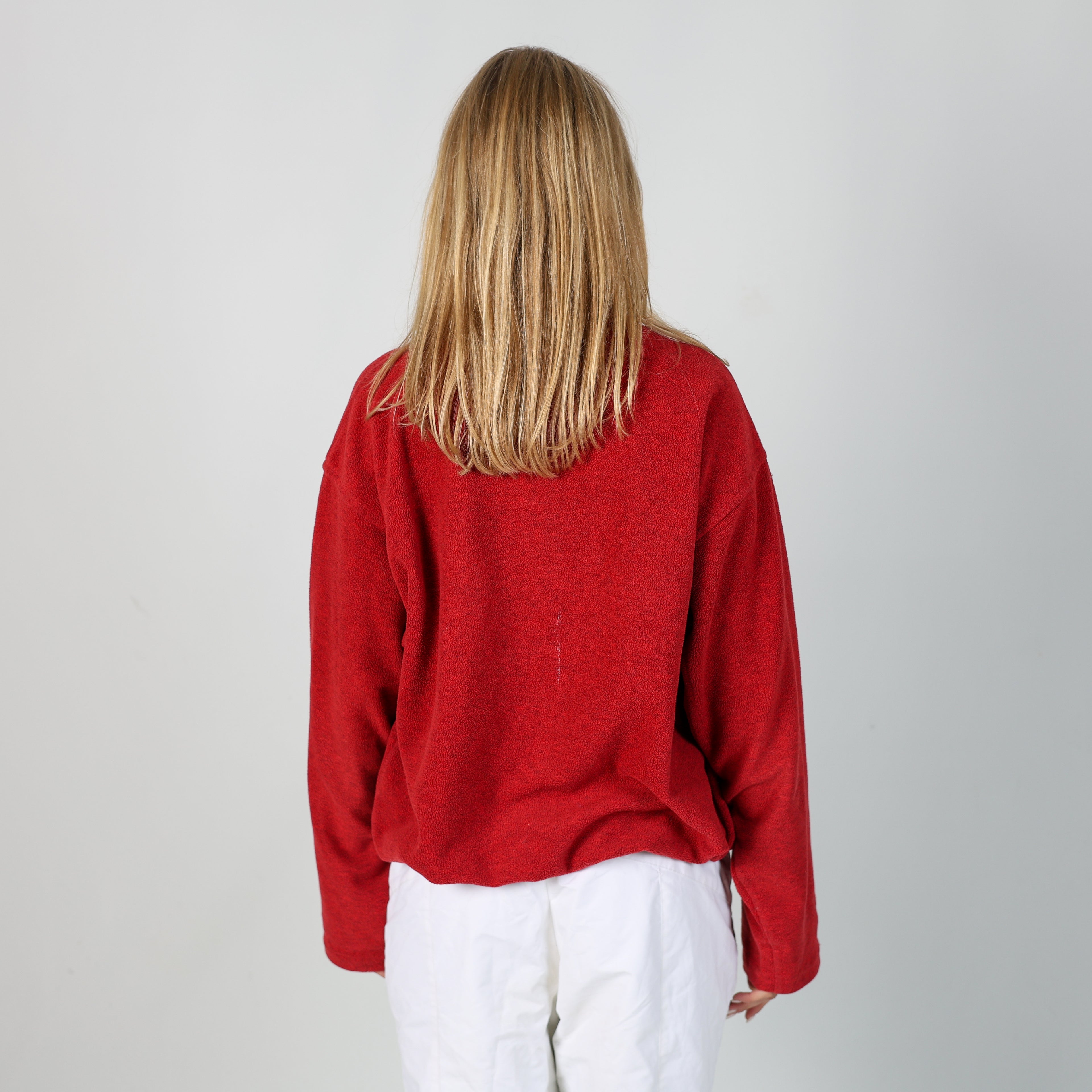 Red 90s Rodrigo Ski Fleece  (M)