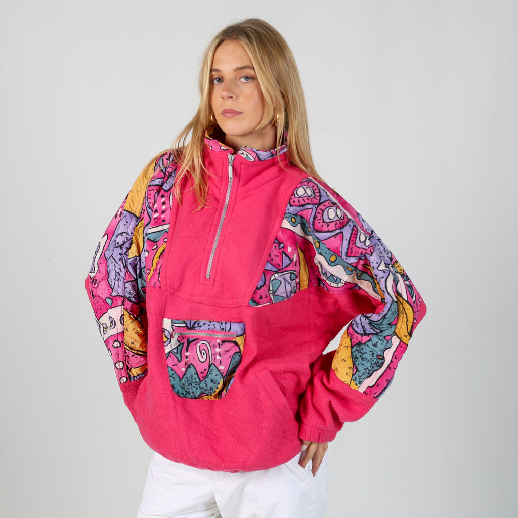 Pink 90s Etirel Ski Fleece  (S)