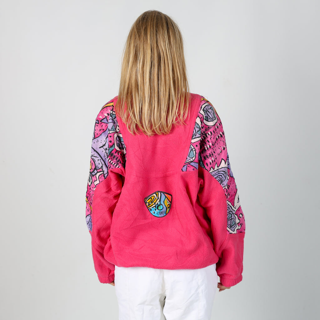 Pink 90s Etirel Ski Fleece  (S)