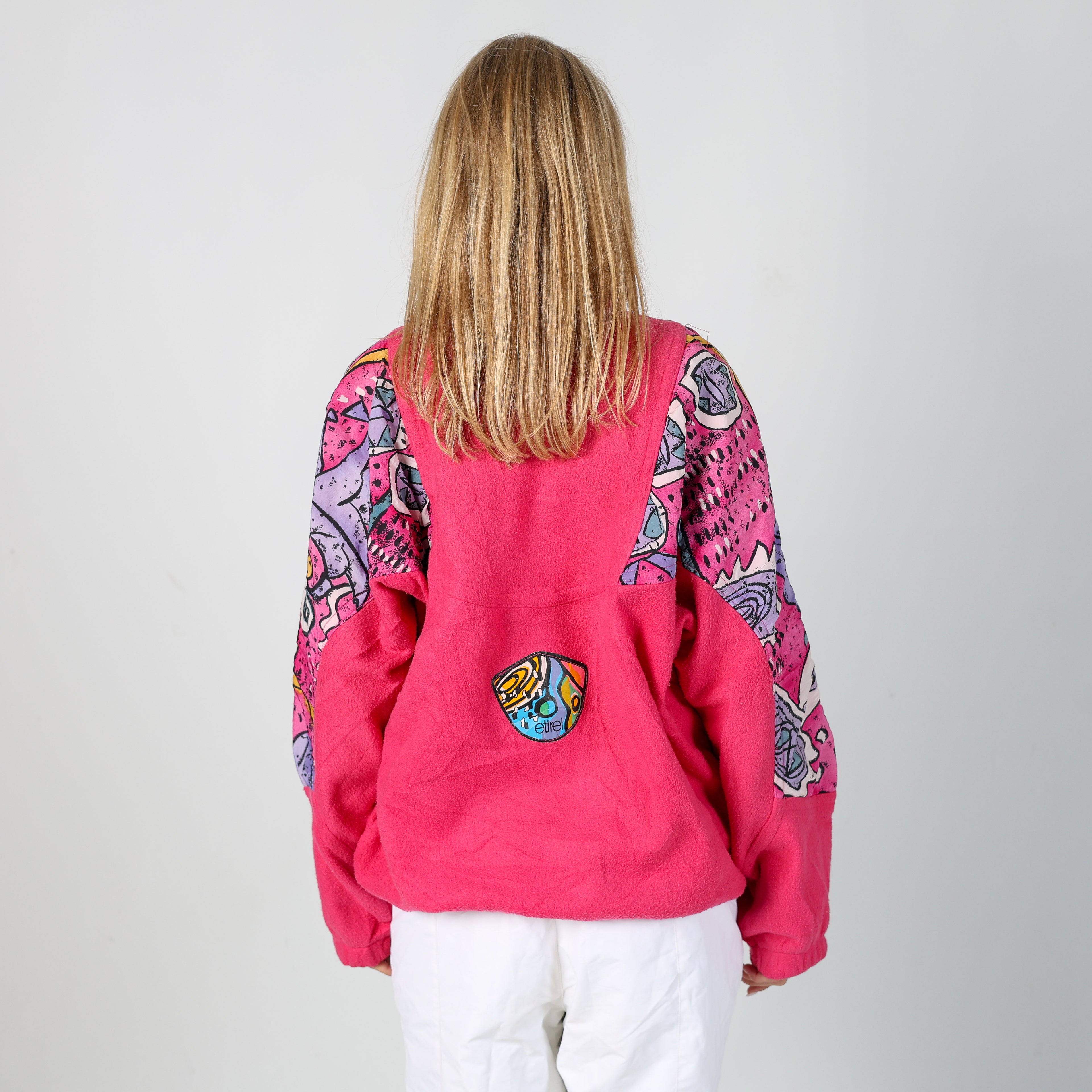 Pink 90s Etirel Ski Fleece  (S)